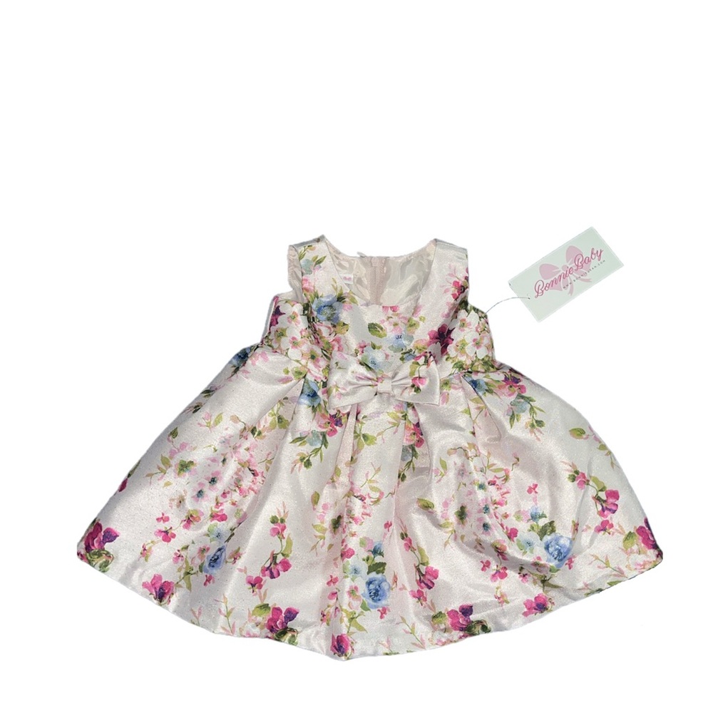 Pink flower dress